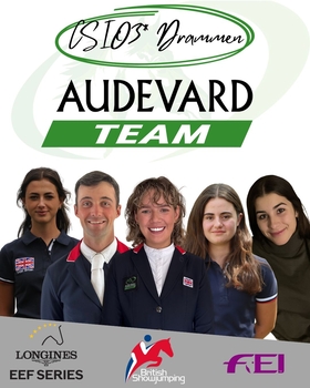 British Showjumping’s Team Audevard announced for CSIO3* Drammen Longines EEF Series 